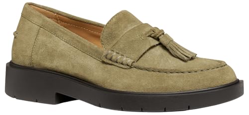 Geox Damen D SPHERICA EC1 Loafer, Green, 37 EU von Geox