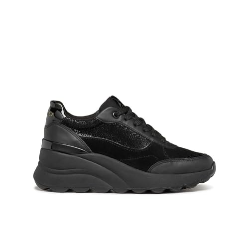Geox Damen D SPHERICA EC13 A Sneaker, Black, 38 EU Geox Damen D SPHERICA EC13 A Sneaker, Black, 38 EU von Geox