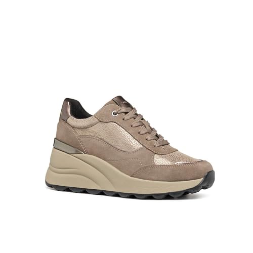 Geox Damen D SPHERICA EC13 A Sneaker, Taupe, 38 EU Geox Damen D SPHERICA EC13 A Sneaker, Taupe, 38 EU von Geox
