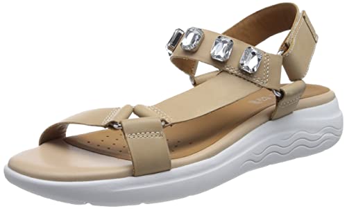 Geox Damen D SPHERICA EC5W Sandal, Desert, 38 EU von Geox