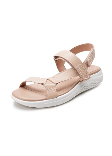 Geox D SPHERICA EC5W Sandal, Nude, 40 EU von Geox