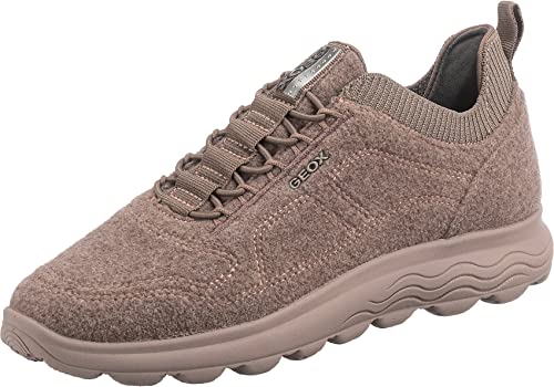 Geox Damen d spherica Sneakers, Dk Rose, 37 EU von Geox