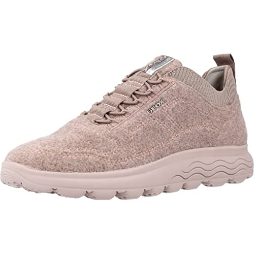 Geox Damen D Spherica A Sneakers, Rose, 39 EU von Geox