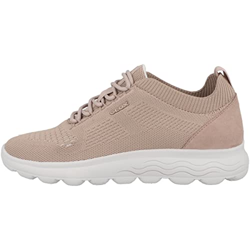 Geox Damen D SPHERICA Sneaker, Nude, 42 EU von Geox