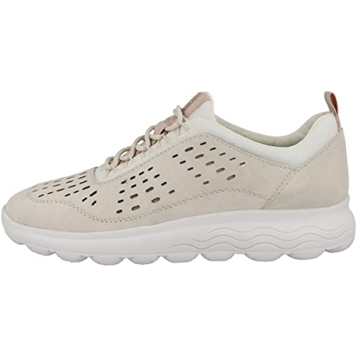 Geox D SPHERICA Sneaker, Off White, 35 EU von Geox