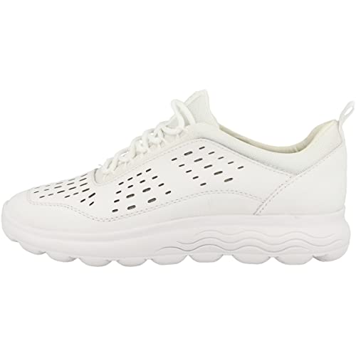 Geox D SPHERICA Sneaker, White, 41 EU von Geox