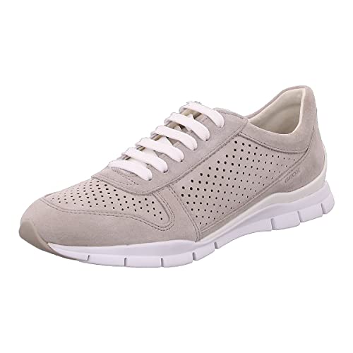 Geox Damen D Sukie B Sneakers, 40 EU, Lt Grey von Geox