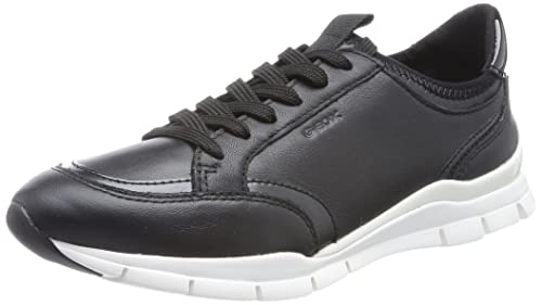 Geox D Sukie Sneaker, Black, 35 EU von Geox