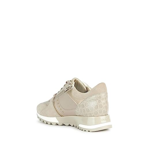 Geox Damen D TABELYA B Sneaker, Sand, 35 EU von Geox