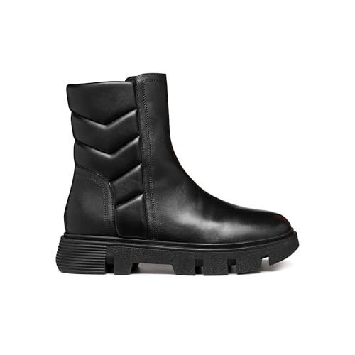Geox WOMAN D VILDE BIKER/AMPHIBIANS BOOTS BLACK 41_EU von Geox