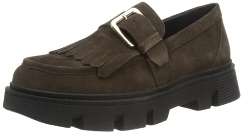 Geox Damen D VILDE C Moccasin, DK Brown, 37 EU von Geox