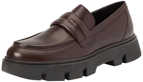 Geox Damen D VILDE C Moccasin, DK Coffee, 40 EU Geox Damen D VILDE C Moccasin, DK Coffee, 40 EU von Geox