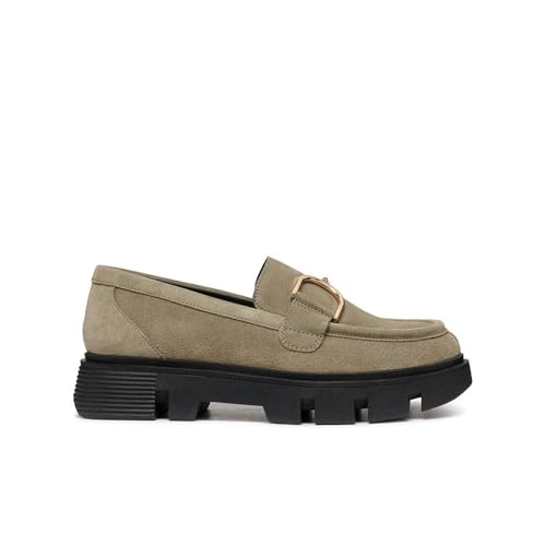 Geox Damen D VILDE H Moccasin, Musk, 38.5 EU Geox Damen D VILDE H Moccasin, Musk, 38.5 EU von Geox