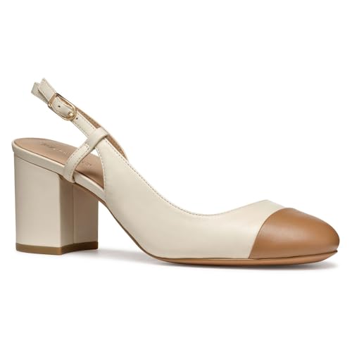 Geox Damen D VIRNILISA 65 A Pump, Papyrus/Beige, 38 EU von Geox