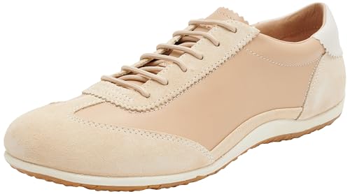 Geox Damen D Vega A Sneaker, Sand/BEIGE, 35 EU Geox Damen D Vega A Sneaker, Sand/BEIGE, 35 EU von Geox