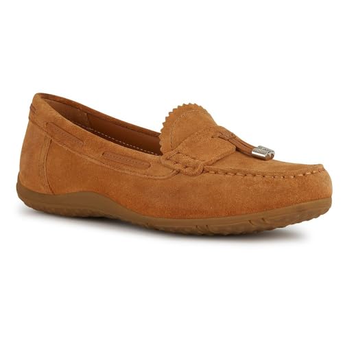 Geox Damen D Vega MOC A Moccasin, Cognac, 35 EU Geox Damen D Vega MOC A Moccasin, Cognac, 35 EU von Geox