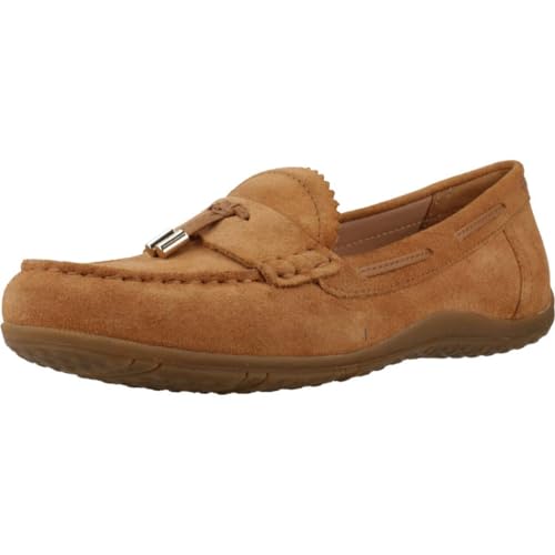 Geox Damen D Vega MOC A Moccasin, Cognac, 37 EU von Geox