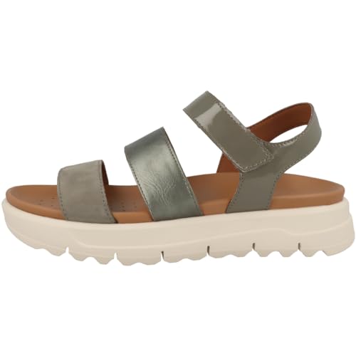 Geox Damen D XAND 2.1S B Slide Sandal, SAGE/DK Green, 37 EU von Geox