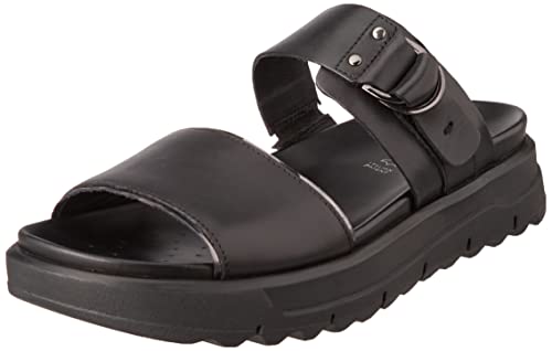 Geox Damen D XAND 2.1S Sandal, Black, 38 EU von Geox
