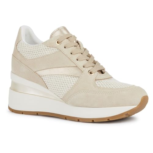 Geox Damen D ZOSMA A Platform, BEIGE/LT Taupe, 40 EU Geox Damen D ZOSMA A Platform, BEIGE/LT Taupe, 40 EU von Geox