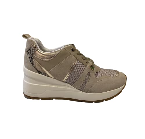 Geox D ZOSMA Sneaker, LT Taupe, 40 EU Geox D ZOSMA Sneaker, LT Taupe, 40 EU von Geox