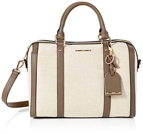 Geox Damen D Zene M Bag, Natural/Dk Taupe, Einheitsgröße EU Geox Damen D Zene M Bag, Natural/Dk Taupe, Einheitsgröße EU von Geox