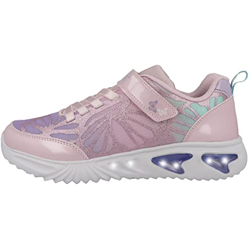 Geox Damen J Assister Girl Sneaker, PINK/Lilac, 37 EU von Geox