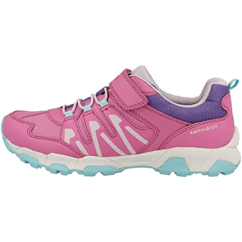 Geox Damen J MAGNETAR G. B ABX Sneaker, Fuchsia/Violet, 37 EU von Geox