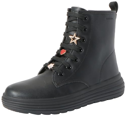 Geox Damen J PHAOLAE Girl Ankle Boot, Black, 37 EU von Geox