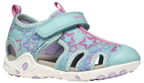 Geox Damen J Whinberry G Sandal, Aqua/Lilac, 37 EU von Geox