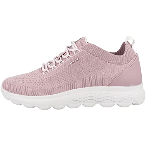 Geox Damen D Spherica Sneakers, Pink, 41 EU von Geox