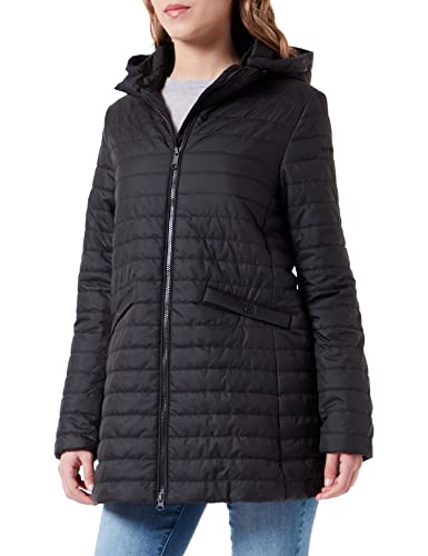 Geox Damen W Ascythia Jacket, Schwarz, 42 EU von Geox