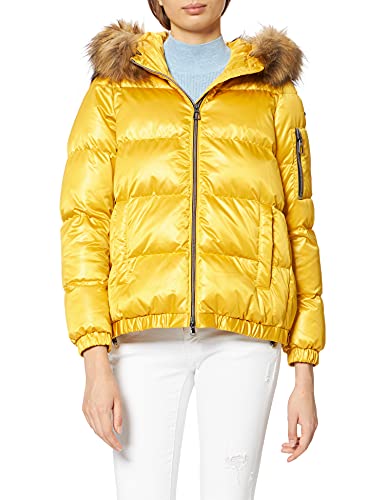 Geox Damen W Backsie Jacke, SPICY MUSTARD, 36 DE (Herstellergröße: 42) von Geox