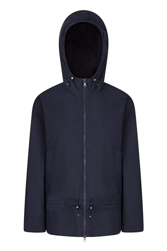 Geox Damen W Bulmya Parka Jacket, Navy Blazer, 44 (Herstellergröße 50) von Geox
