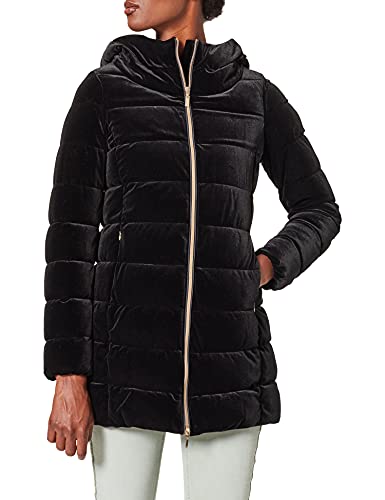 Geox Damen W Felyxa Parka, Schwarz (Black F9000), 40 von Geox