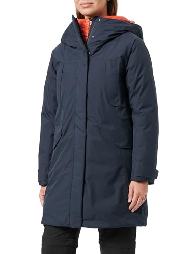 Geox Damen W GENDRY Long Parka Jacket, Sky Captain, 40 von Geox