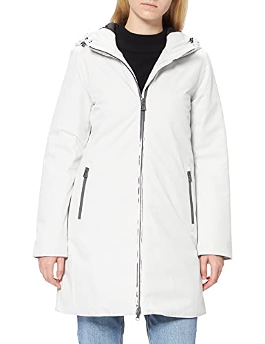 Geox Damen W Gendry Parka, Weiß, 42 (Herstellergröße: 48) von Geox