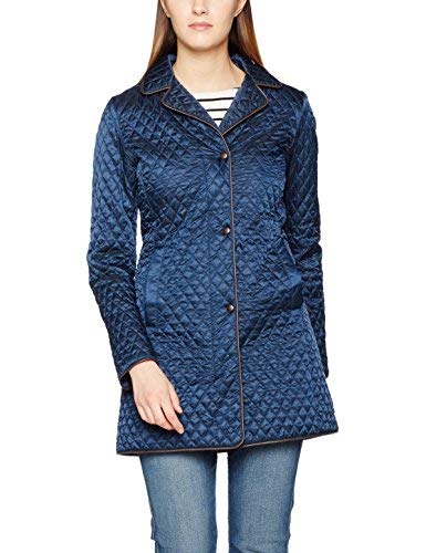 Geox Damen Woman Jacket Jacke, Blau (Dark Navy F4300), 44 (Herstellergröße: 50) von Geox