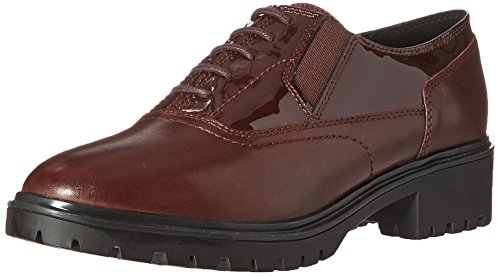 Geox Damen Wpeaceful7 Mokassin, Rot (Dunkles Burgunderrot), 36 EU von Geox