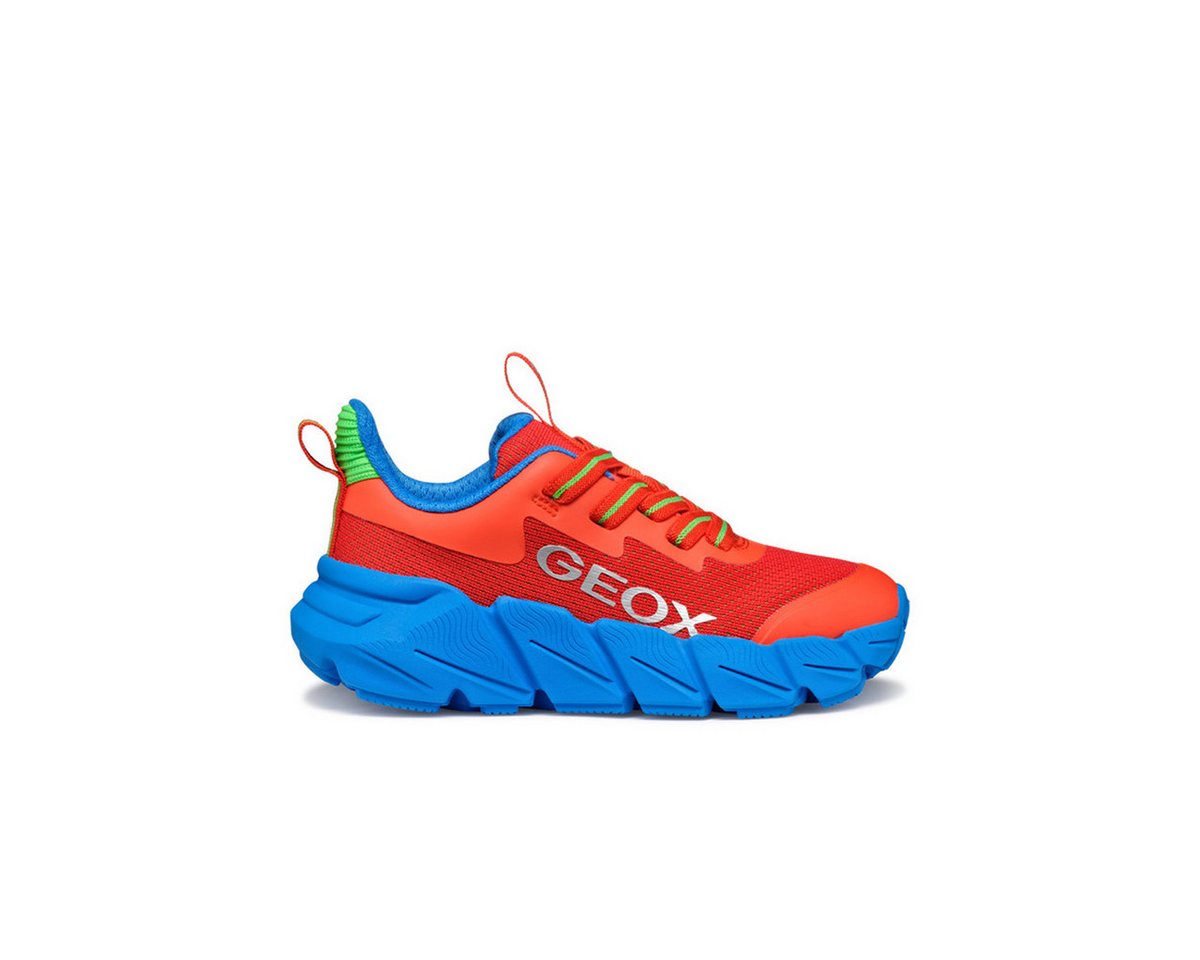 Geox GEOX FLEXYPER FAST, Sneaker in Rot, kombiniert für Kinder Sneaker von Geox