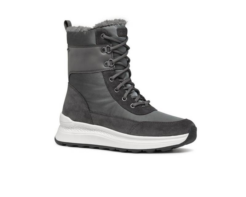 Geox GEOX D46WPA 0FU22 C9002, Boots, Warmfutter in Grau, dunkel für Damen Stiefel von Geox