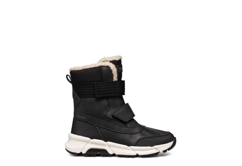 Geox GEOX FLEXYPER PLUS, Warmfutter, Schwarz, Kinder Winterstiefel von Geox