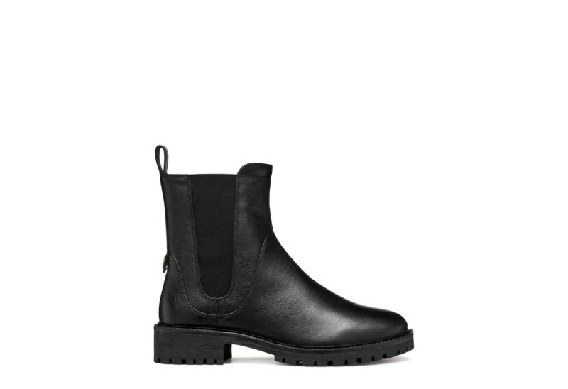 Geox GEOX HOARA, Stiefeletten, Chelsea Boots, Schwarz, Damen Chelseaboots von Geox