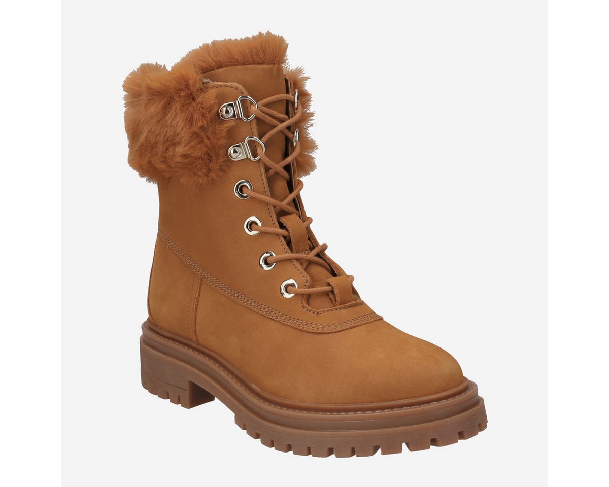 Geox GEOX IRIDEA, Warmfutter, Boots in Braun/ Cognac/ Fuchsbraun für Damen Stiefel von Geox