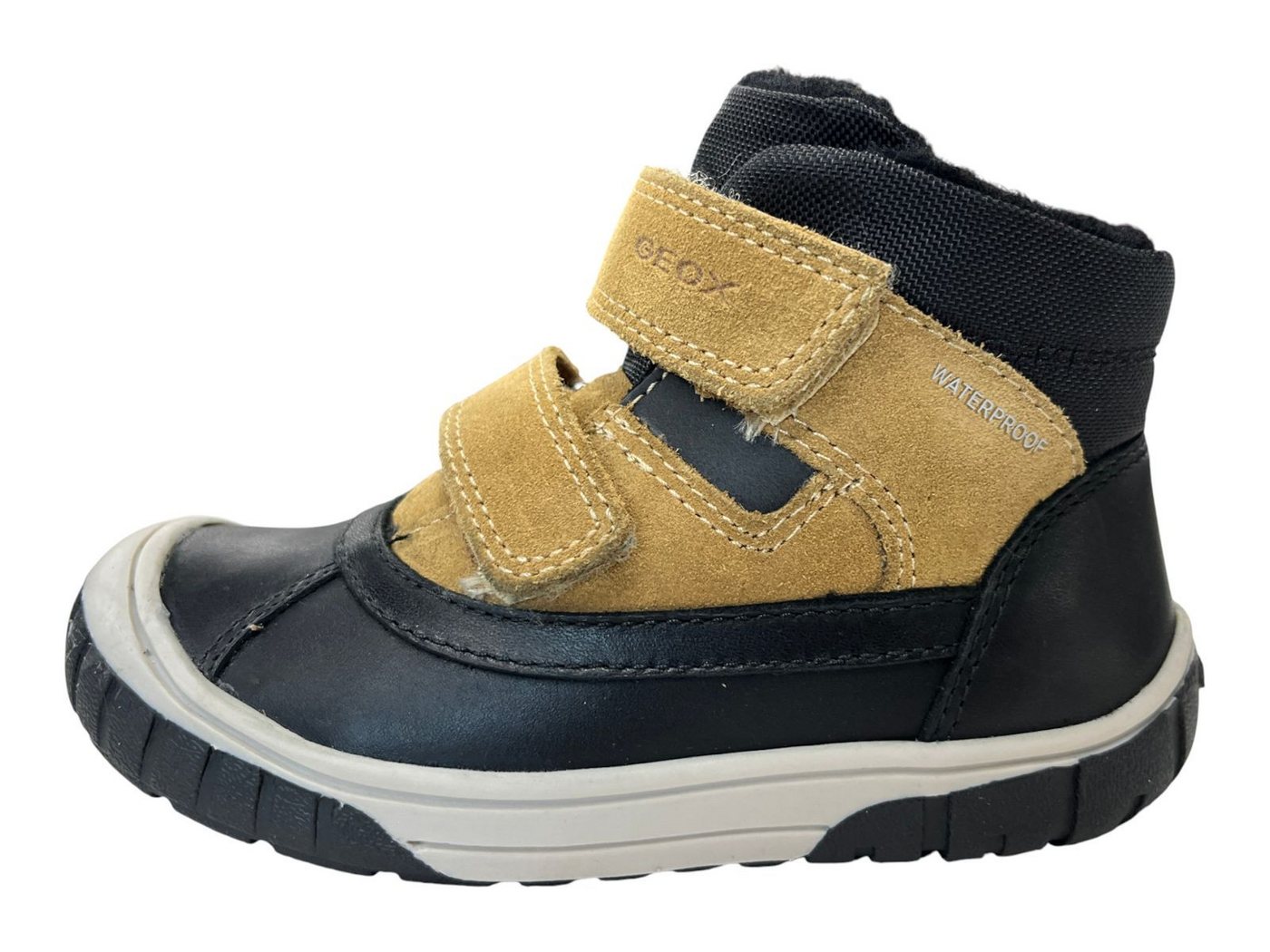 Geox GEOX Kinder OMAR BOY WPF Winterstiefel B462DC-C9241 black/dk yellow Stiefel Geox GEOX Kinder OMAR BOY WPF Winterstiefel B462DC-C9241 black/dk yellow Stiefel von Geox