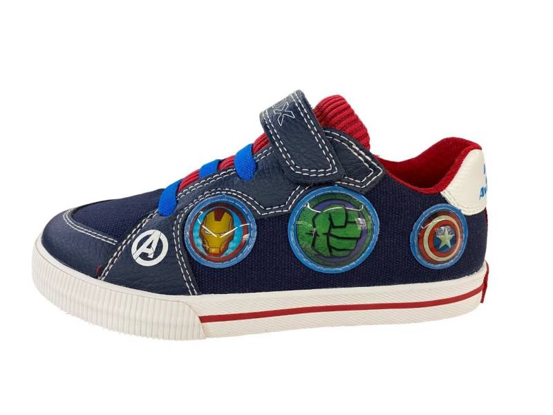 Geox GEOX Kinder Sneaker J KILWI BOY J35A7B-010FE-C0735 NAVY/RED Sneaker von Geox