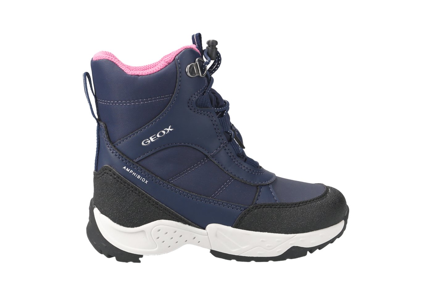 Geox GEOX SENTIERO, Warmfutter, Blau, Kinder Sneakerboots von Geox