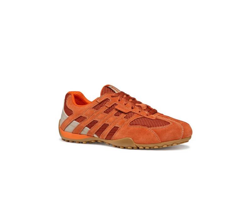 Geox GEOX SNAKE, Sneaker in Orange für Herren Sneaker von Geox