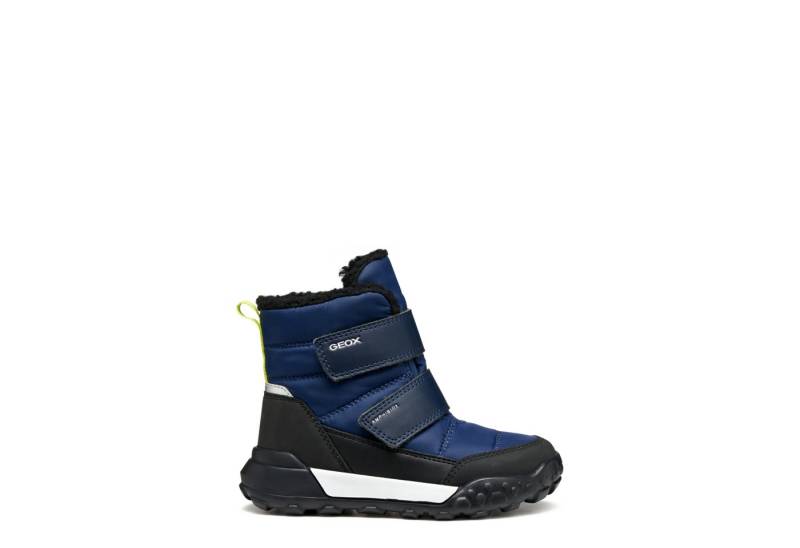 Geox GEOX TREKKYUP, Warmfutter, Blau, kombiniert, Kinder Winterstiefel von Geox