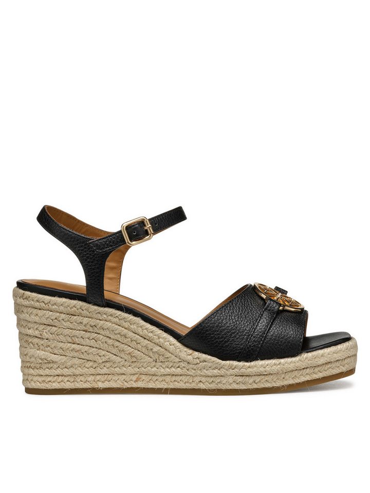 Geox Geox Damen Espadrilles GEOX-D55UYB-00046 C9999 Schwarz Espadrille von Geox